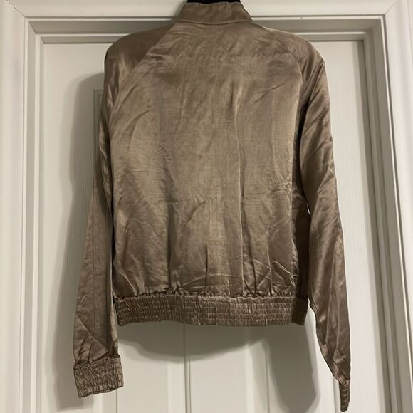 Silk Bomber Jacket - Picture 5 of 7